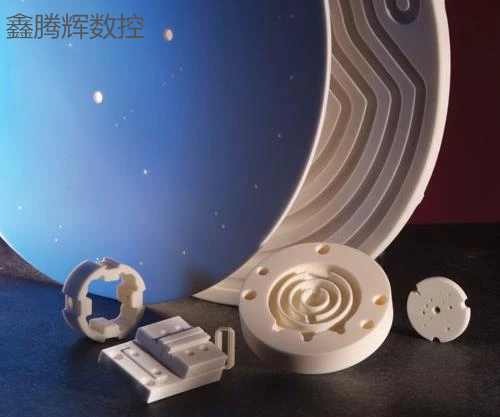 從這個(gè)樣本可以看出陶瓷加工的陶瓷工件的多樣性和復(fù)雜性，圓盤直徑12英寸